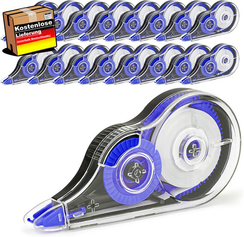 Korrekturroller set 16er blau - 16er,
