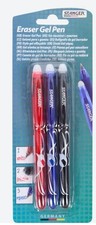 3xEraser Gel Pen Radierbare