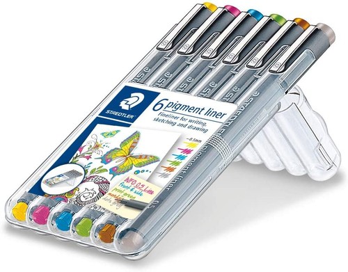 Pigmentliner set bunt - set,